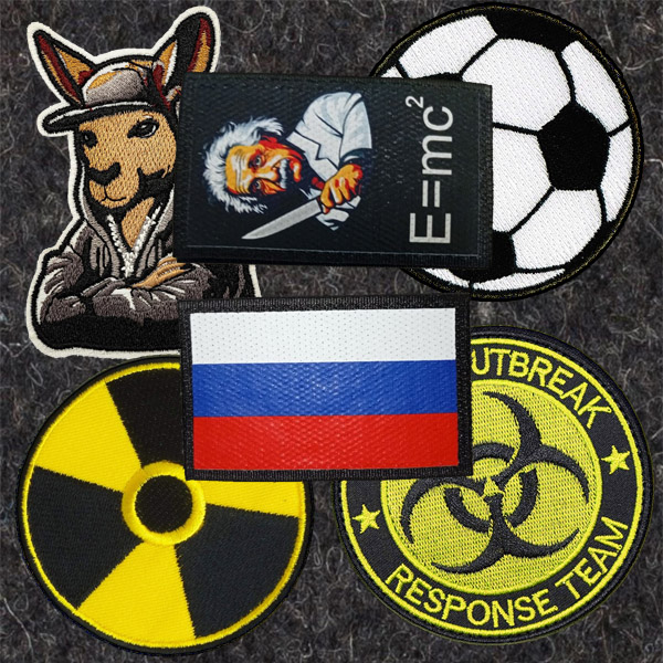 Вышивка шевронов